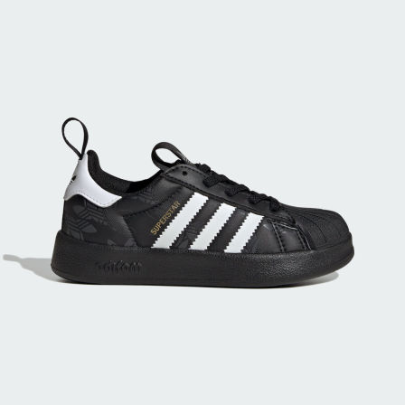 adidas阿迪达斯2025中童ADIFOM SUPERSTAR 360 C三叶草童鞋JQ5530