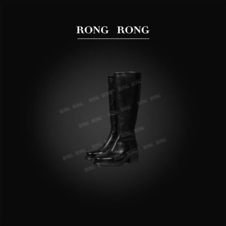 溶溶RONGRONG  胎小牛皮英伦风轻奢长筒女士筒靴2406-1