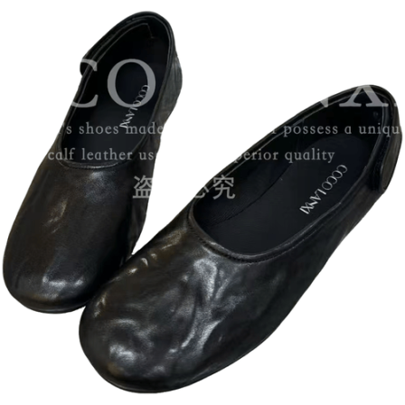 【COCO  LANXI】舒适时尚休闲女士黑色软底低跟浅口小单鞋25DX437LX