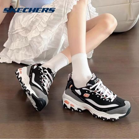 Skechers斯凯奇女鞋熊猫老爹鞋秋季新款复古厚底运动休闲鞋11947
