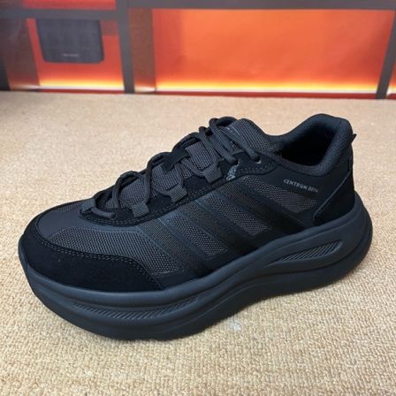 S3040-1单鞋x广州秋季新款纯皮配科技布男鞋