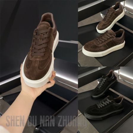 绅度男装·高奢老钱风休闲磨砂皮休闲鞋1877