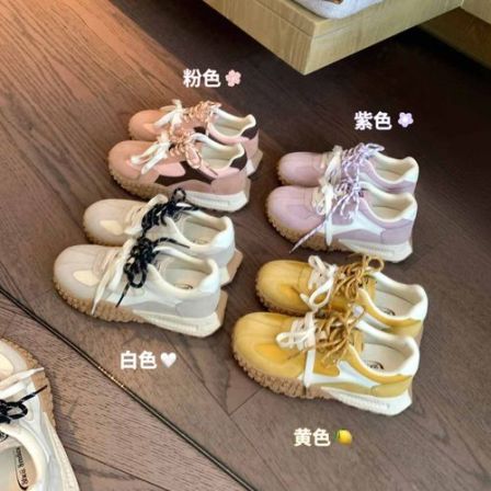 【苏茵茵】爆米花鸳鸯带~6CM厚底增高休闲鞋女德训鞋E5109042