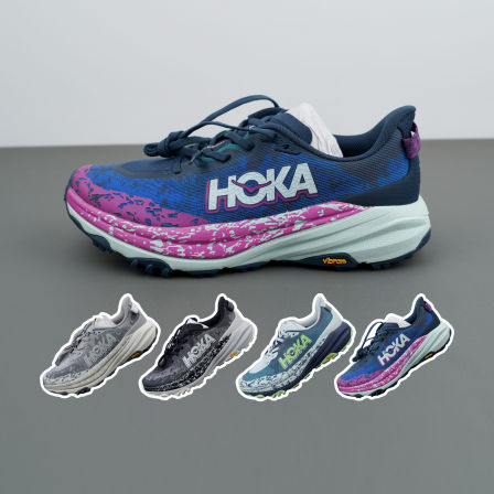 HOKA ONE ONE Speedgoat 6系列 舒适休闲百搭 透气缓震低帮跑步鞋