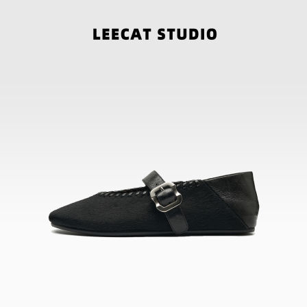 LeeCatStudio | 2025复古手工玛丽珍鞋软底休闲芭蕾舞平底单鞋