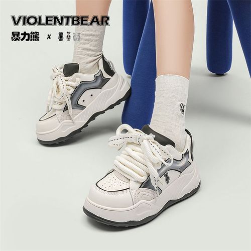 Violentbear/暴力熊秋冬爆款设计师款时尚保暖百搭男女潮鞋356-8Q主图