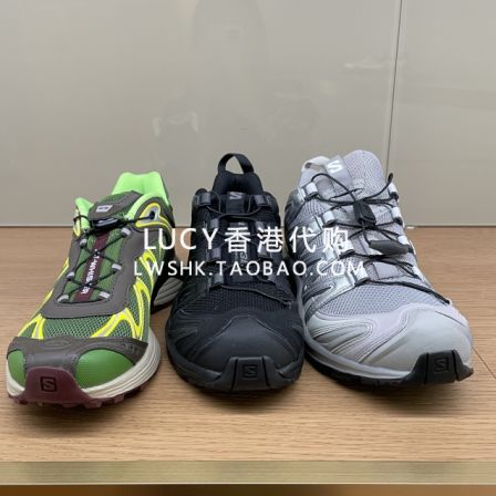 LUCY香港代购 Salomon 25秋冬 撞色拼接束口休闲运动鞋