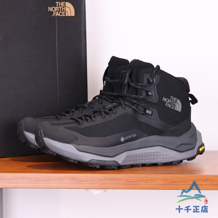 25秋冬款TheNorthFace北面户外男GTX防水抓地鲨齿中帮徒步鞋8D9V