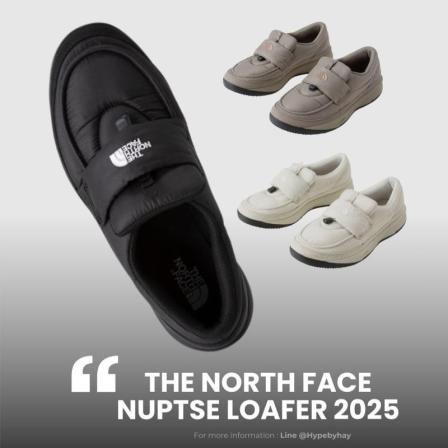 日本代购直邮THE NORTH FACE Nuptse Loafer北面保暖冬一脚蹬乐福