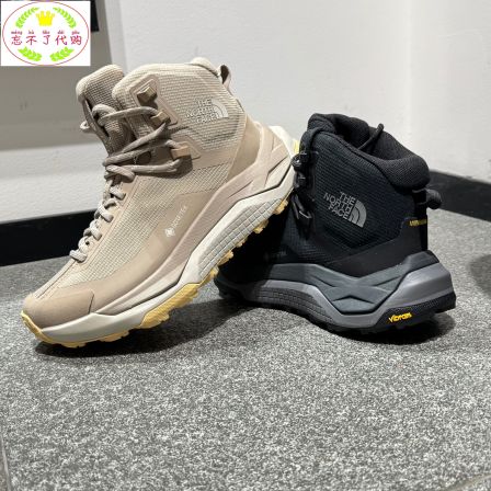 TheNorthFace北面2025秋冬新款户外GTX防水抓地中帮徒步鞋女 8D9W