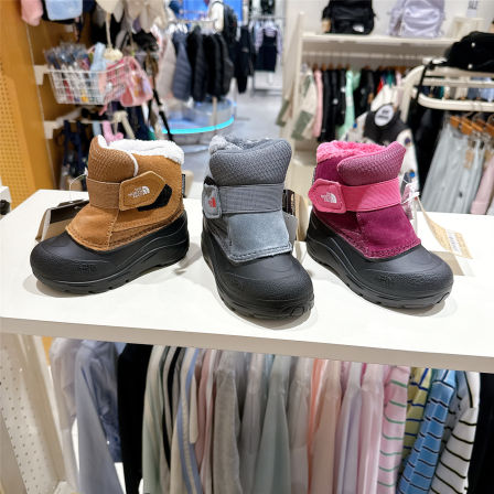 THE NORTH FACE北面防滑鞋子韩国代购25冬小童毛绒雪地保暖棉鞋子