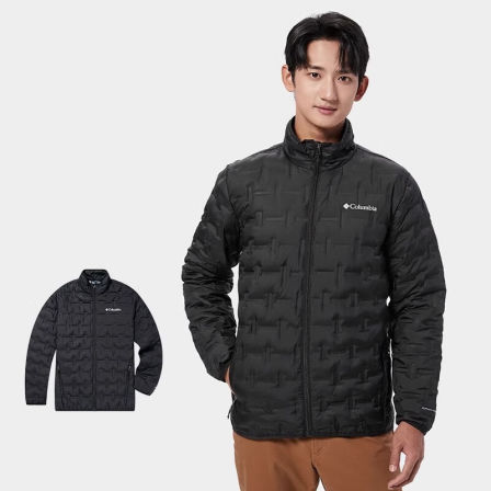 哥伦比亚官网户外运动服男2025冬季新款保暖登山轻薄羽绒服WE8412