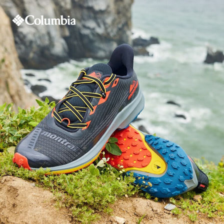 Columbia哥伦比亚男鞋春夏户外montrail舒适透气越野跑鞋BM8310