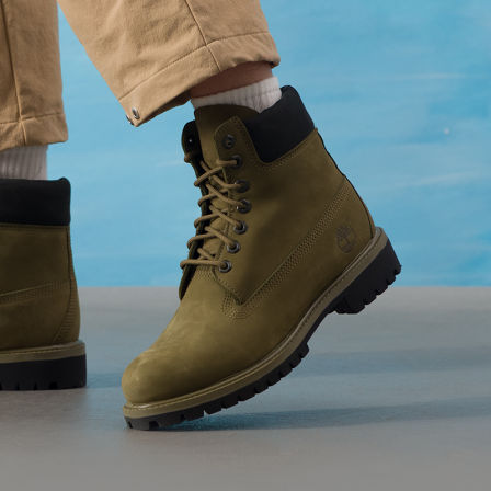 Timberland添柏岚官方男鞋秋季新款踢不烂马丁靴户外休闲鞋高帮靴