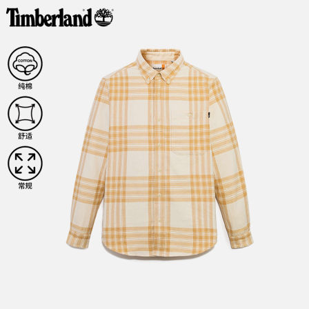 Timberland添柏岚官方男装长袖法兰绒衬衫秋冬新款户外休闲|A6MZU