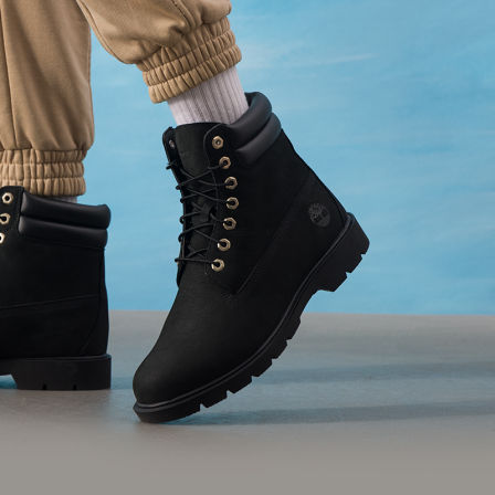 Timberland添柏岚高帮靴男鞋2025秋季新款复古马丁靴户外休闲鞋子