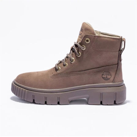 25秋冬新款Timberland添柏岚户外女耐磨休闲中帮厚底马丁靴 A2FT6
