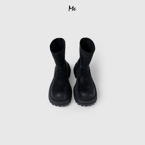 ME【瘦瘦马丁靴】厚底增高大头靴子女士百搭时尚休闲鞋子MESA2078主图
