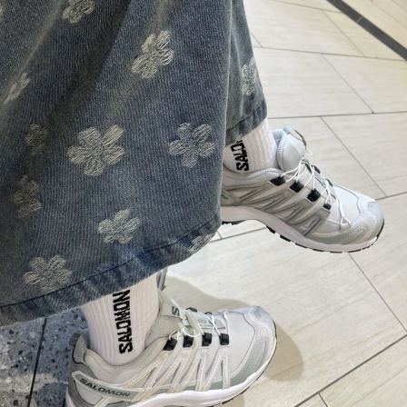 萨洛蒙 Salomon Xa Pro 3D 铁灰 蓝白色 户外飞盘运动鞋 477919