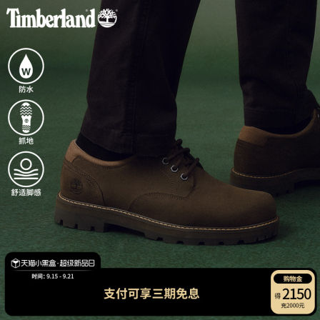 Timberland添柏岚官方男鞋休闲鞋秋冬新款户外通勤休闲防水|A69T9
