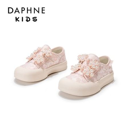 Daphne达芙妮女童鞋子2025新款春秋运动百搭中大童时尚板鞋131139