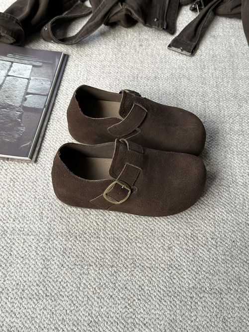 SUSU•【焦糖玛奇朵】销冠厚底复古脖肯鞋690-12主图