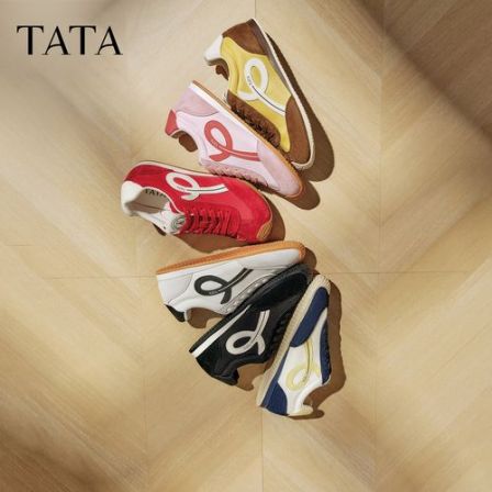 【他她】TATA2025秋休闲歪头阿甘鞋新款EVN01CM5/GTX01CM5