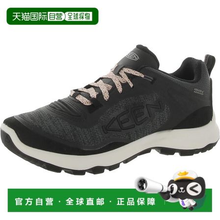 自营keenTerradora Flex女式健身休闲时尚运动鞋-黑色/桃红色 美