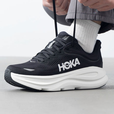 HOKA ONE ONE运动鞋男鞋邦代9Bondi9轻便缓震长距离马拉松跑步鞋