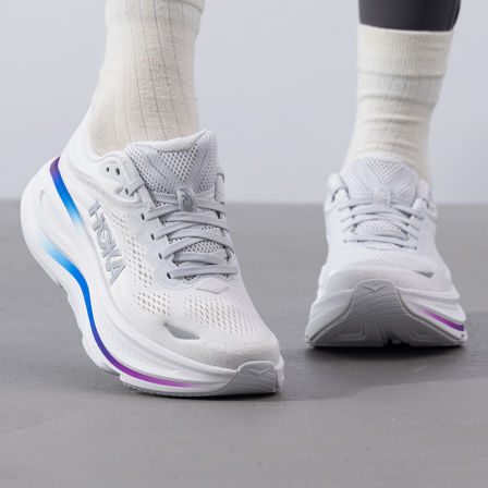 HOKA ONE ONE跑步鞋女鞋Bondi 9邦代马拉松竞速缓震跑步鞋1162012
