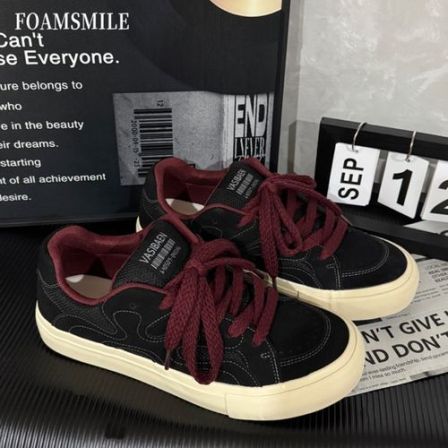Foamsmile| 厚底面包鞋新款秋季休闲板鞋爆款推荐男鞋厚底鞋子