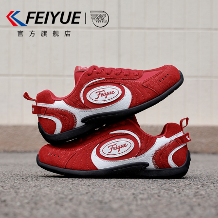 feiyue/飞跃女鞋运动赛车鞋女2025秋冬新款爆款休闲薄底德训鞋子