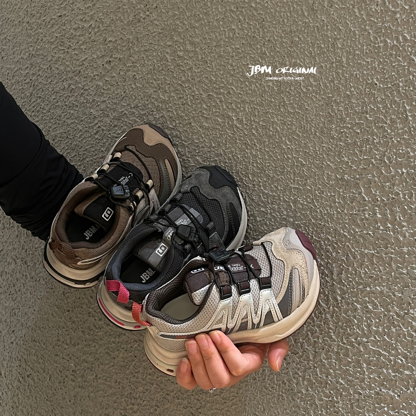 JBM男童秋季运动鞋25儿童免系带软底跑步休闲鞋防撞中大童老爹鞋主图