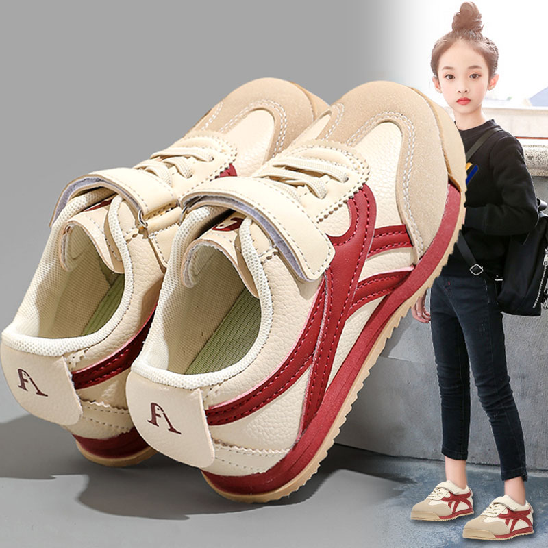 李­­­宁氢云女童鞋子2025新款秋季儿童运动鞋中大童阿甘休闲鞋主图