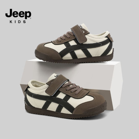 jeep男童鞋子德训运动板鞋2025秋季新款儿童跑步阿甘鞋女童休闲鞋