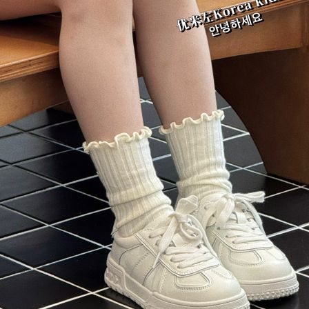 女童真皮板鞋2025新款儿童秋季老爹鞋男童运动鞋实体店爆款鞋子潮