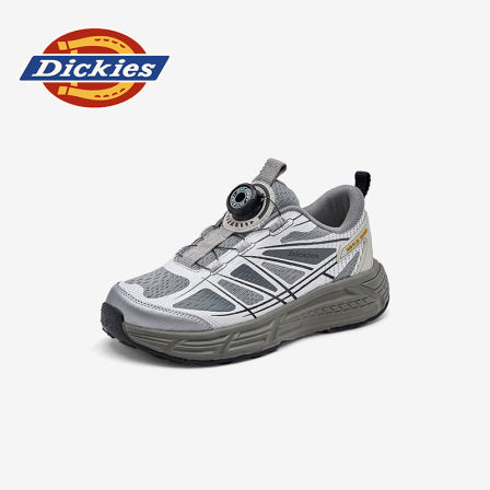 Dickies童鞋儿童透气网面运动鞋2025秋季新款男童女童软底跑步鞋