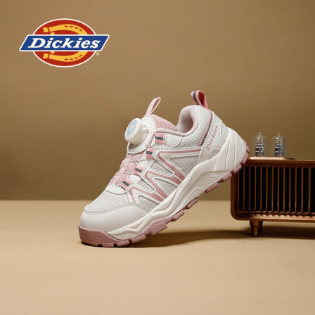Dickies女童运动鞋2025新款中大儿童户外休闲鞋女孩缓震透气跑鞋