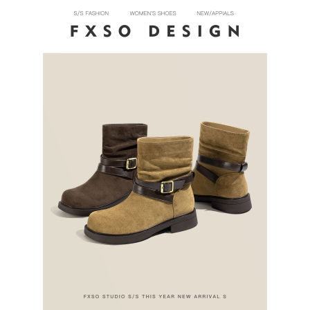 【方巷大叔】牛皮款2025新款休闲时尚百搭马丁靴女粗跟圆头中筒靴