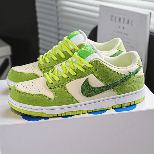 正品aj男鞋dunk青苹果aj1黑白熊猫低帮透气板鞋百搭休闲运动鞋女主图