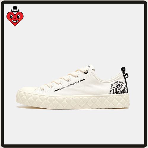 查尔斯桃心-情侣帆布鞋时尚休闲男女鞋夏季低帮主图