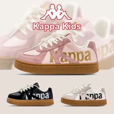 【kappa kids】卡帕学生板鞋女鞋新款百搭透气德训鞋KAZD1241018