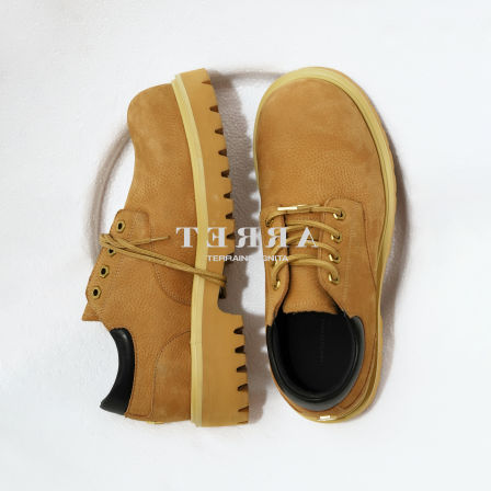 厚底头层真牛皮低帮德比鞋大黄靴轻量化日常通勤TERRAINCOGNITA