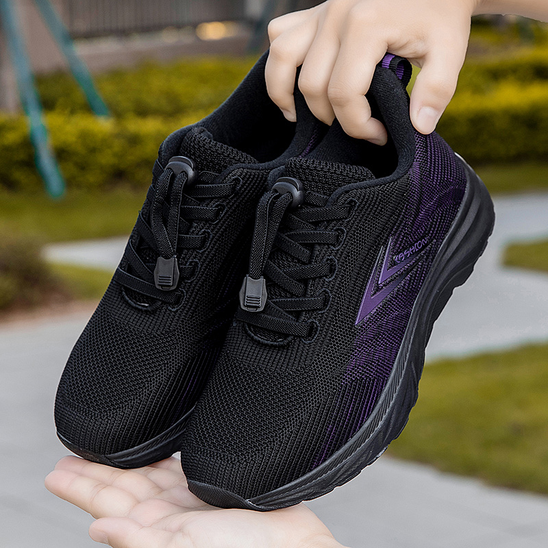 张凯丽老人鞋女防滑软底春秋款妈妈鞋中老年舒适不累脚运动健步鞋主图