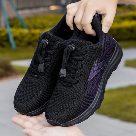 张凯丽老人鞋女防滑软底春秋款妈妈鞋中老年舒适不累脚运动健步鞋