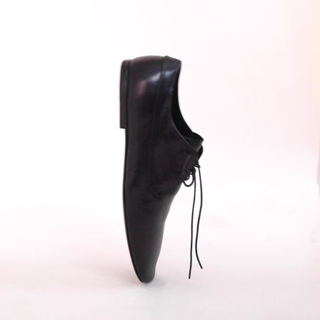 deriv Derby 13 薄底胎牛皮系带休闲皮底德比皮鞋