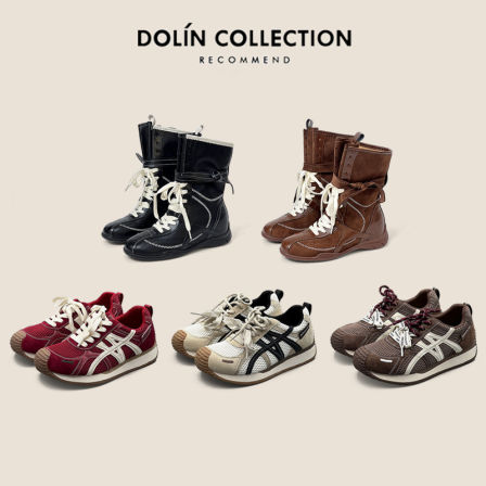 Dolin collection-B轻便复古休闲德训阿甘鞋拳击靴时髦通勤