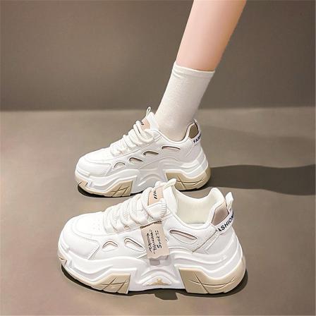 官网小c&k运动鞋女2025新款软底不累脚初中学生网红爆款小白板鞋