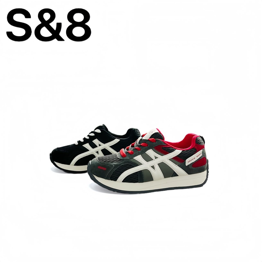 拼色秋季潮鞋低帮时尚德训鞋008主图