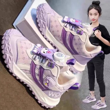 官网C&K库洛米女童鞋子秋季2025新款儿童运动鞋中大童跑步老爹鞋